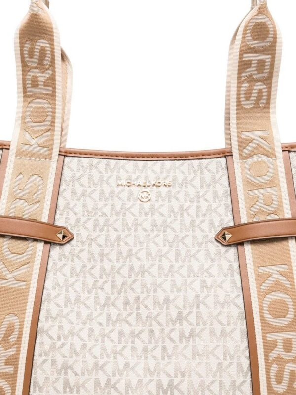 18738522_40654694_1000.jpg Michael Michael Kors Maeve logo-strap tote bag