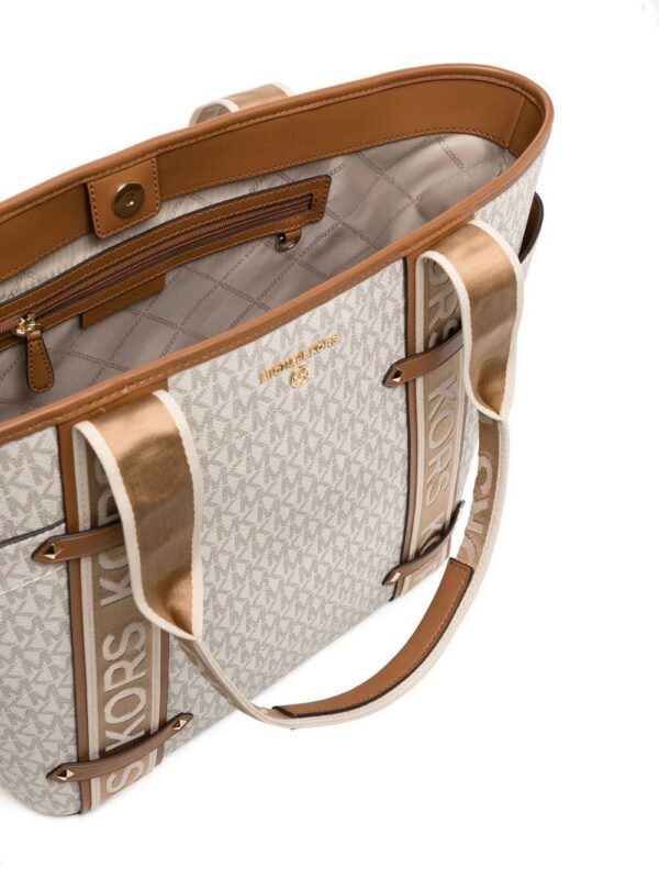 18738522_40656054_1000.jpg Michael Michael Kors Maeve logo-strap tote bag