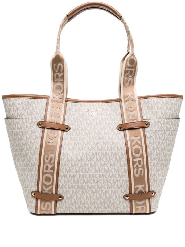 18738522_40656065_1000-1.jpg Michael Kors Maeve logo-strap tote bag
