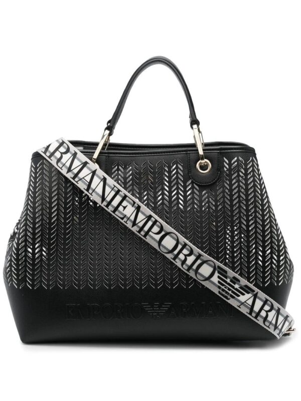 18741346_40660135_1000.jpg Emporio Armani MyEA faux-leather tote bag