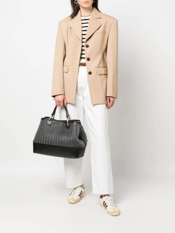 18741346_40661190_1000.jpg Emporio Armani MyEA faux-leather tote bag