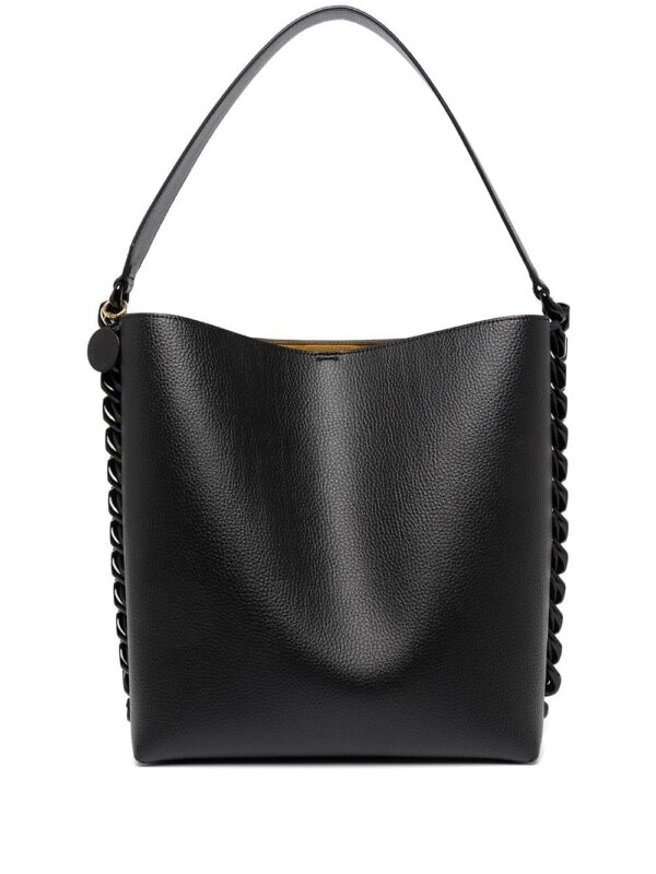 18748669_40796551_1000.jpg Stella McCartney large chain-link trim tote bag