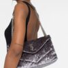 Saint Laurent  small Puffer velvet shoulder bag