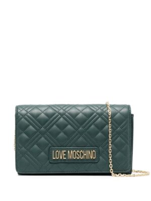 18754074_40593884_1000.jpg Love Moschino diamond-quilted crossbody bag