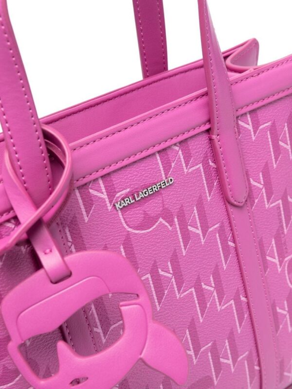 18756933_42505661_1000.jpg Karl Lagerfeld K/Ikonik 2.0 monogram small tote bag