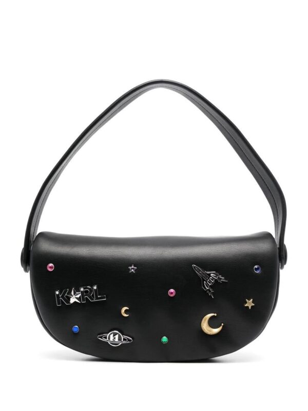 18757458_42506600_1000.jpg Karl Lagerfeld K/Swing pin-embellished shoulder bag