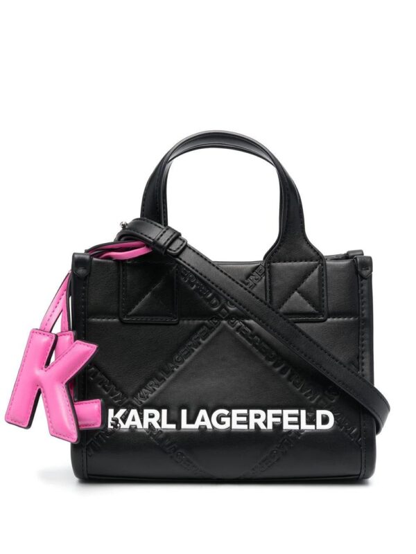 18758158_41208356_1000.jpg Karl Lagerfeld K/Skuare embossed tote bag