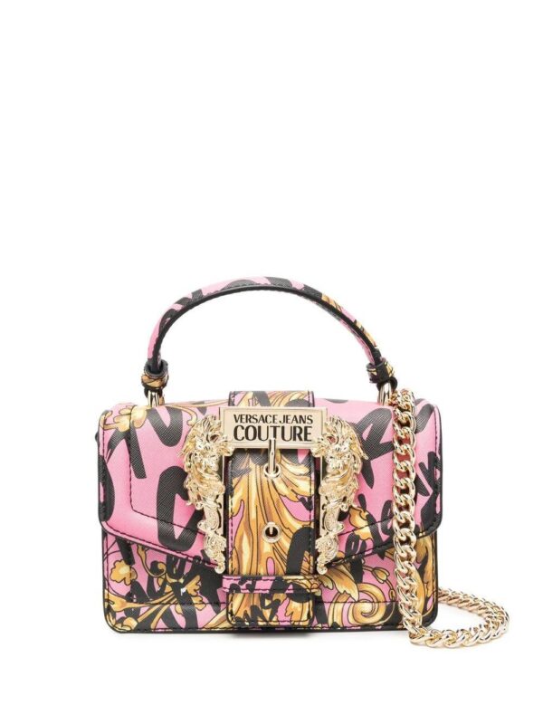 Versace baroque-print tote bag