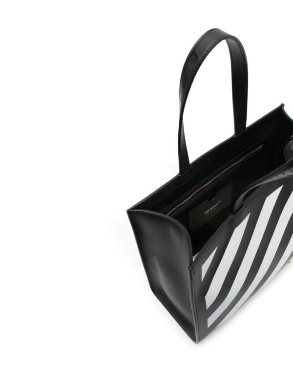 Off-White  Diag Hybrid Shop 28 leather tote bag