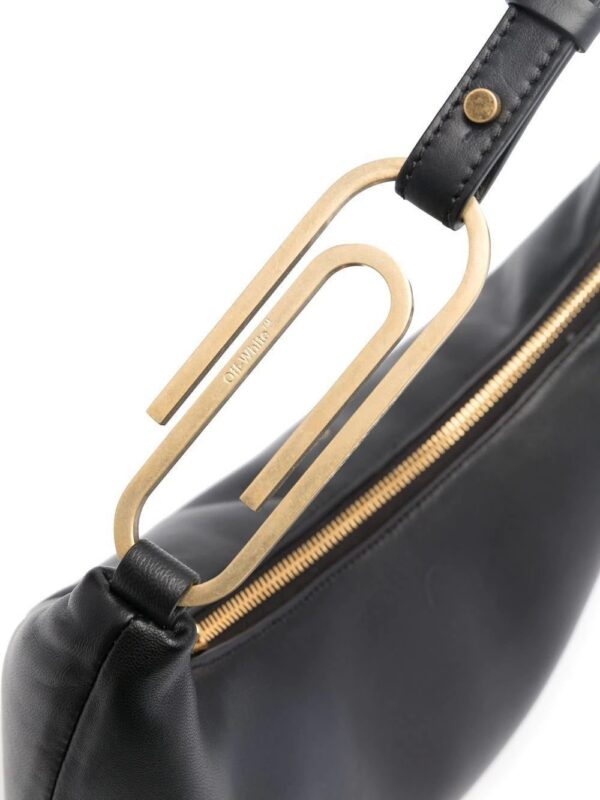 18784433_42504316_1000_5a2a199c-3402-465c-a8ab-7cccc92c95d4.jpg Off-White paperclip hobo shoulder bag