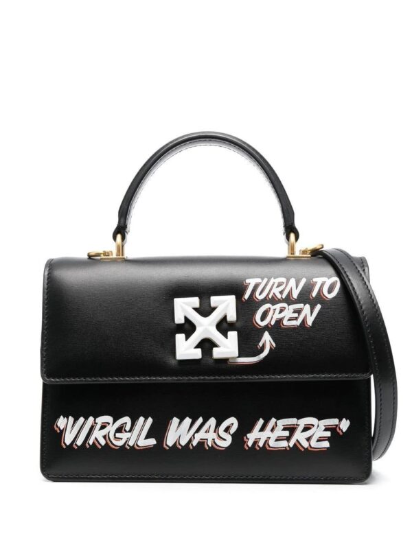 Off-White  Jitney 1.4 Virgil Was Here mini bag