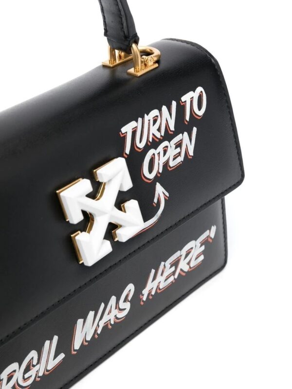 Off-White  Jitney 1.4 Virgil Was Here mini bag