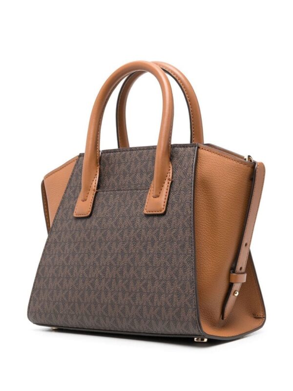 Michael Michael Kors logo-print leather tote bag