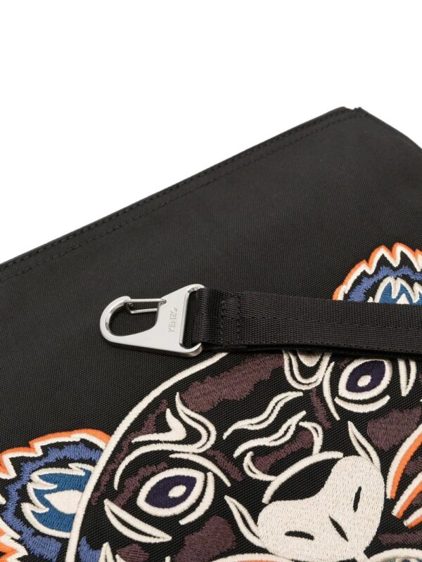 18799179_40792232_1000.jpg Kenzo embroidered-Tiger clutch bag