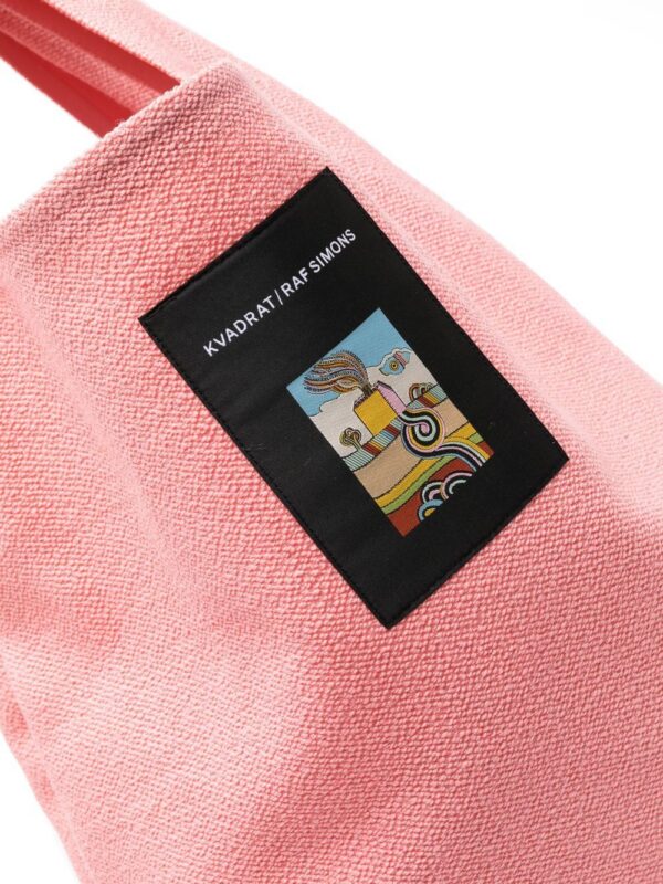 18804255_41245665_1000.jpg Kvadrat x Raf Simons Vidar logo-patch tote bag