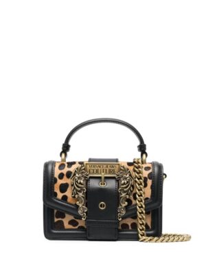 18805845_40843324_1000.jpg Versace Barocco buckle leopard-print tote bag