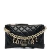 18808243_40907795_1000.jpg Versace logo-charm quilted clutch bag