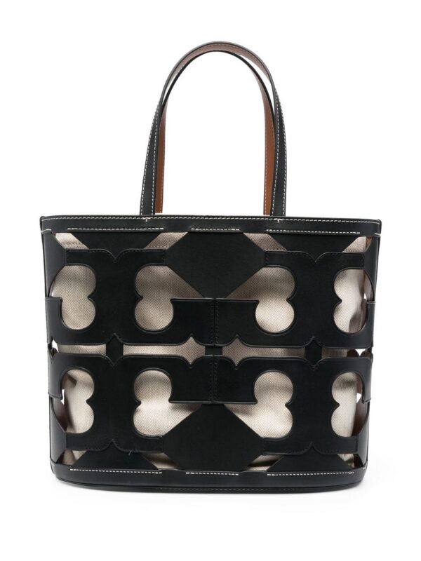 18819346_40959819_1000.jpg Tory Burch Cutout Logo leather tote bag