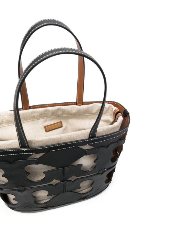 18819346_40959862_1000.jpg Tory Burch Cutout Logo leather tote bag