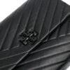 Tory Burch logo-plaque quilted shoulder bag