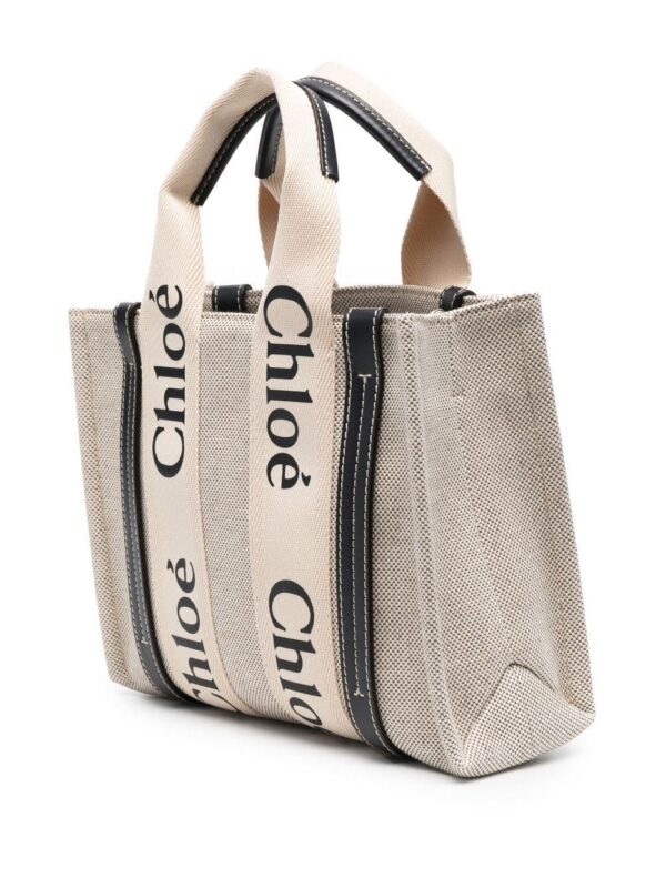 18833051_41395775_1000.jpg Chloé Woody logo-print tote bag