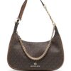 18837928_41082073_1000.jpg Micheal kors monogram chain-trim shoulder bag