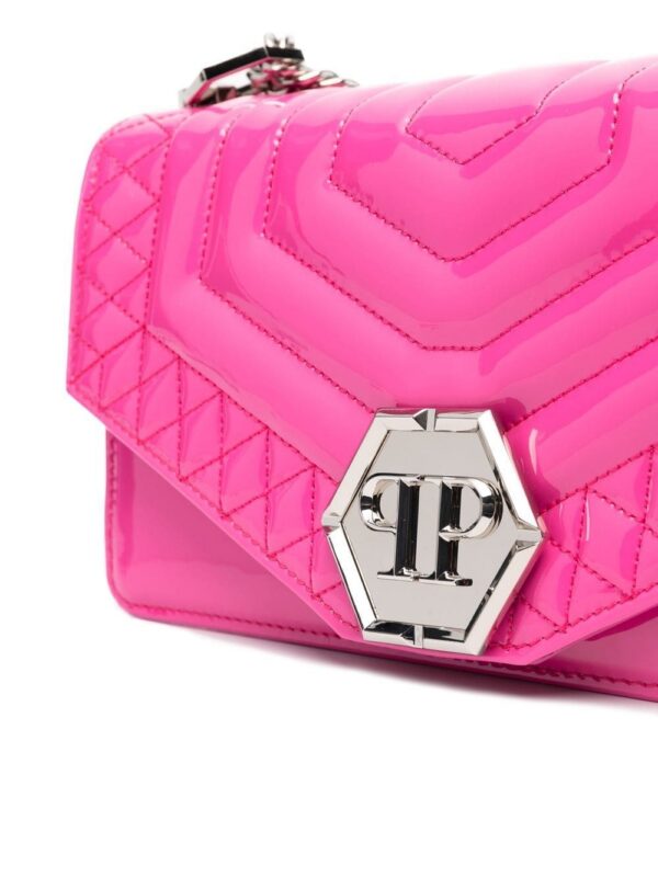 18863965_43830328_1000.jpg Philipp Plein hexagon-logo medium shoulder bag
