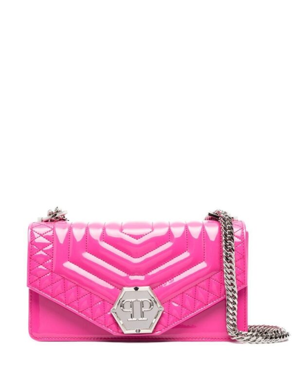 18863965_43831111_1000.jpg Philipp Plein hexagon-logo medium shoulder bag