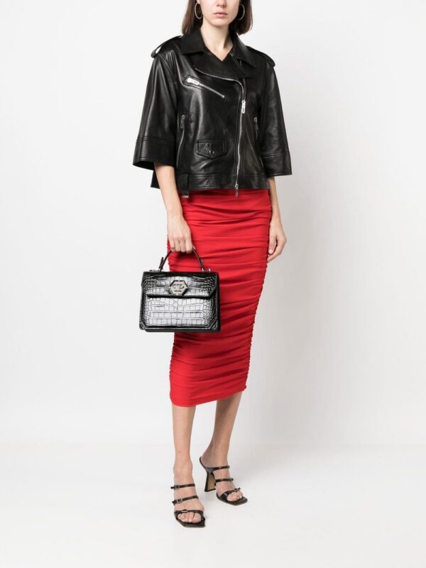 18865674_43889865_1000.jpg Philipp Plein Superheroin crocodile-effect tote bag