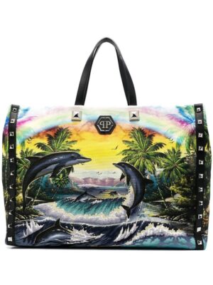18866020_41834642_1000.jpg Philipp Plein graphic-print tote bag