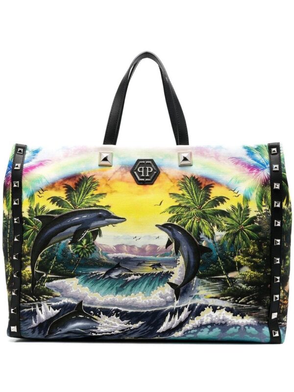 18866020_41834642_1000.jpg Philipp Plein graphic-print tote bag