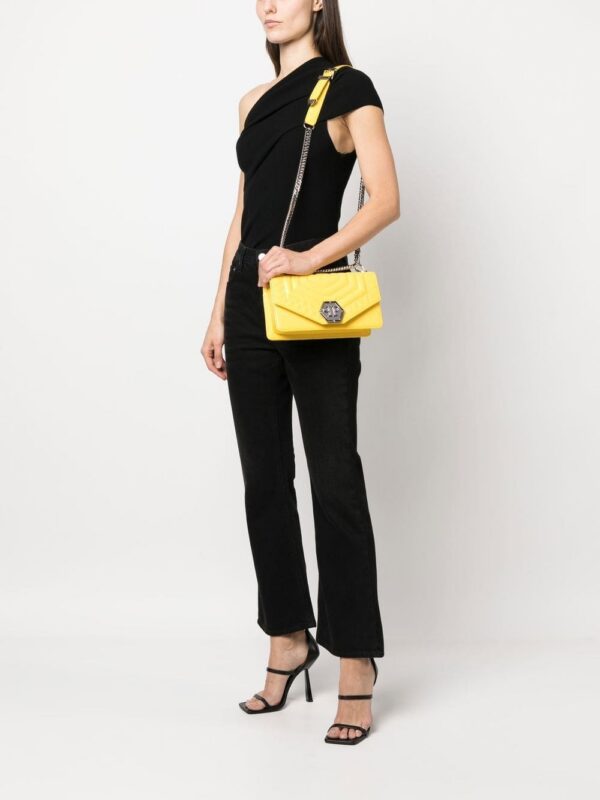 18867034_43807956_1000.jpg Philipp Plein hexagon-logo medium shoulder bag