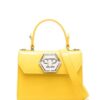 18867107_43877373_1000.jpg Philipp Plein logo-plaque patent-leather handbag