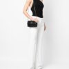 Philipp Plein Superheroin crocodile-embossed clutch bag
