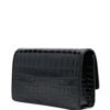 Philipp Plein Superheroin crocodile-embossed clutch bag