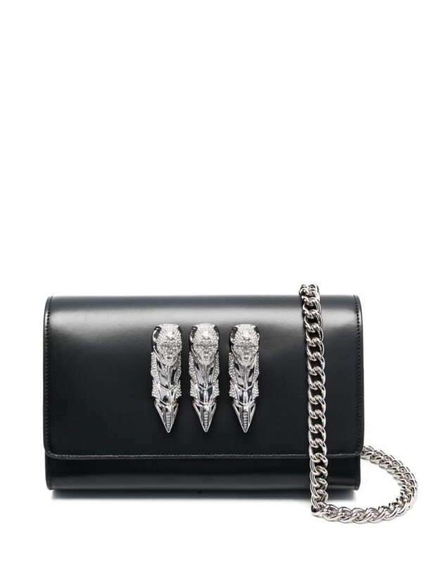 18867121_43858885_1000.jpg Philipp Plein skull-ring leather shoulder bag