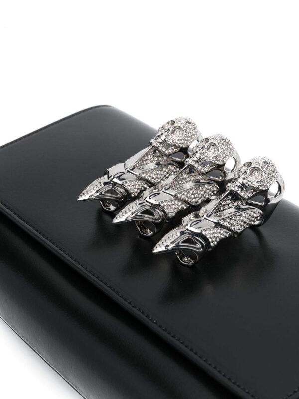 18867121_43858888_1000.jpg Philipp Plein skull-ring leather shoulder bag