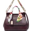 Dolce & Gabbana  medium Sicily lizard-skin effect crossbody bag