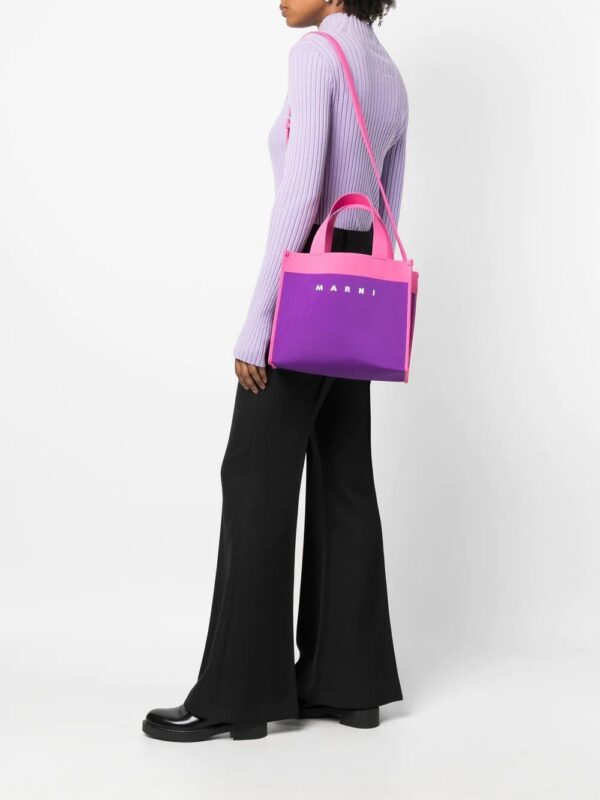 18886595_41066335_1000.jpg Marni colour-block canvas tote bag