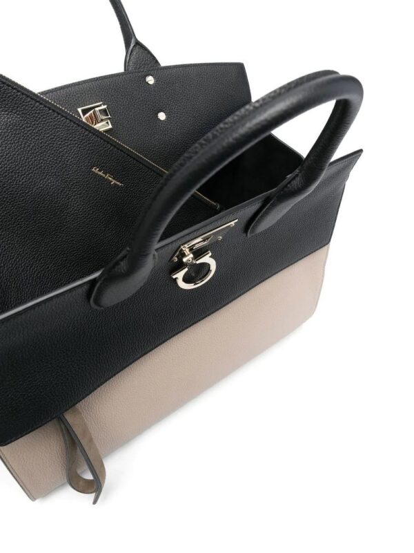 18895971_43196731_1000.jpg Ferragamo The Studio two-tone tote bag