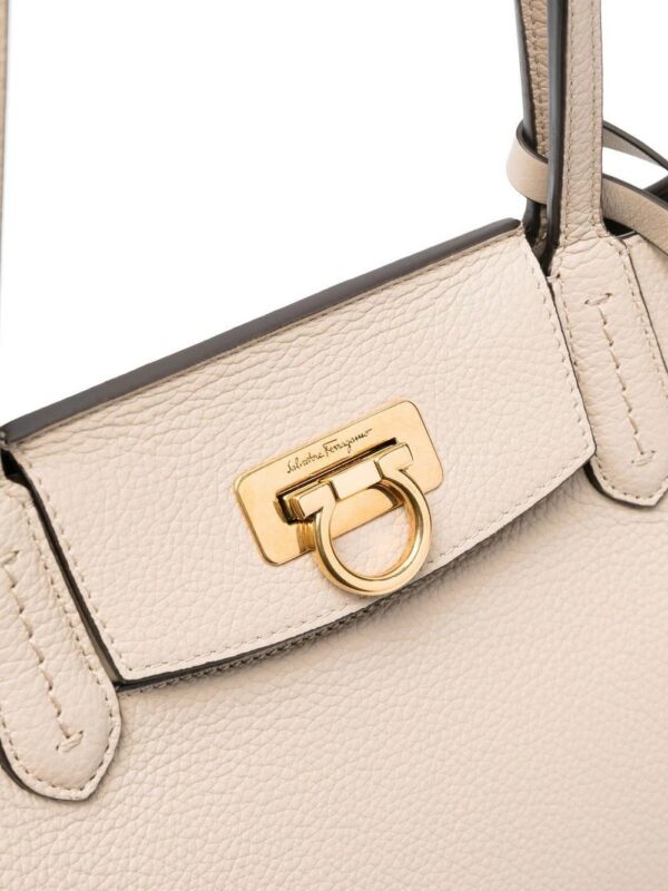 18896340_42549475_1000.jpg Ferragamo Gancini leather tote bag