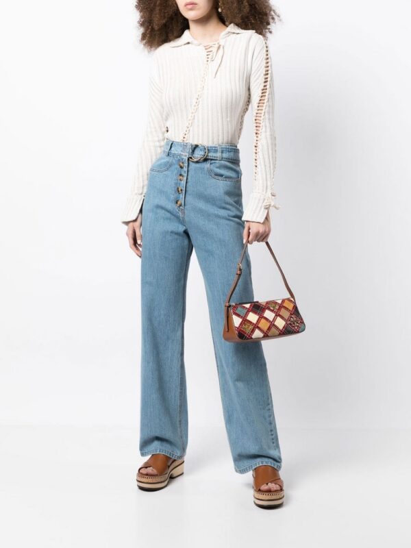 Tory Burch McGraw patchwork tote