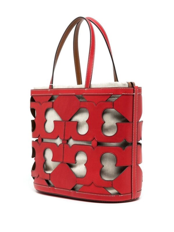 Tory Burch Cutout Logo Tote