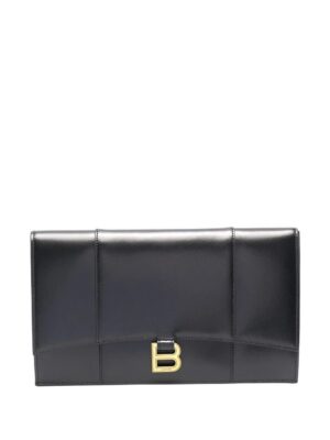 Balenciaga  Hourglass flat clutch bag