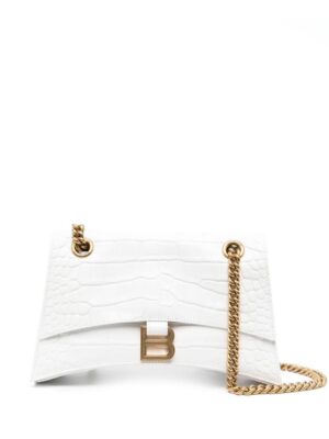 18945291_42515461_1000.jpg Balenciaga small Crush crocodile-embossed shoulder bag