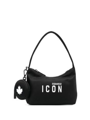 DSQUARED2 logo-print shoulder-bag