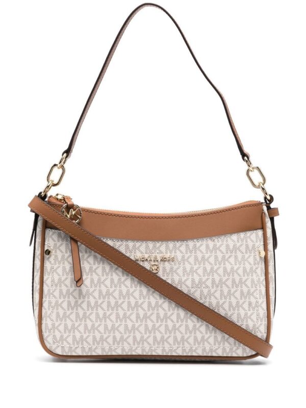 18994395_41544069_1000.jpg Michael Kors logo-monogram shoulder bag