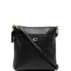 Coach logo zipped bag