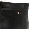 Coach logo zipped bag