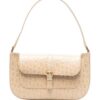19005462_43422977_1000.jpg BY FAR Miranda crocodile-embossed shoulder bag